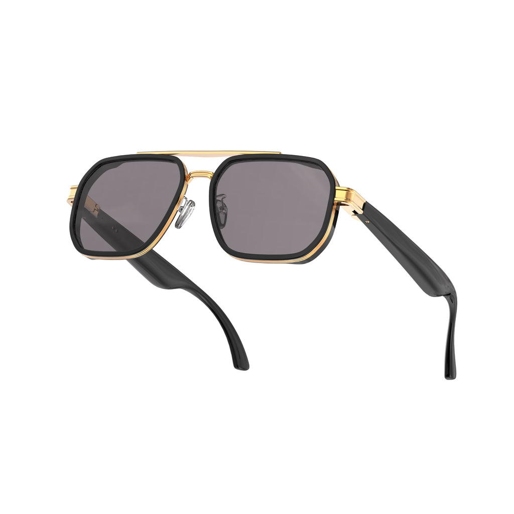 Bluetooth Audio Smart Glasses for Women Men, Bluetooth Glasses with Open Ear Speaker,Voice Control